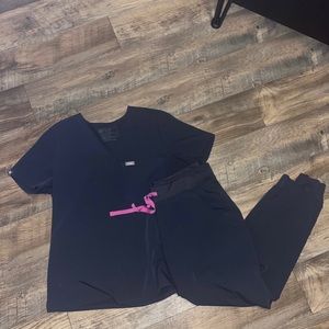 Night Sky Figs Scrub Set